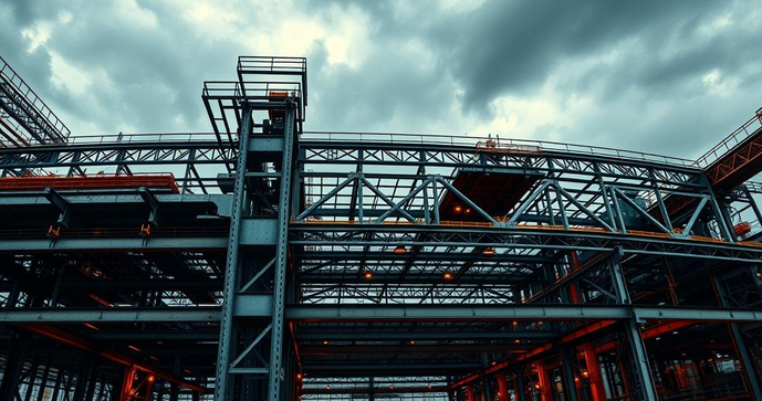 Estrutura metálica industrial é a solução ideal para construção eficiente e durável