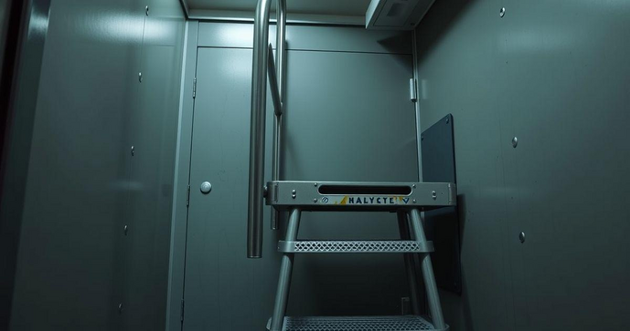 Escada Marinheiro com Proteção: Segurança e Praticidade para Espaços Compactos Escada Marinheiro com Proteção: Segurança e Praticidade para Espaços Compactos