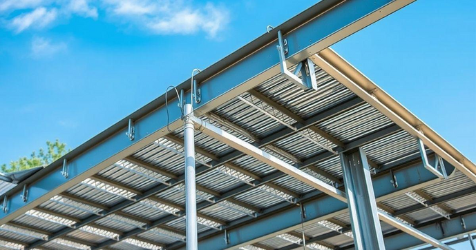 Estrutura metálica para telhado é a solução ideal para durabilidade e segurança na construção Estrutura metálica para telhado é a solução ideal para durabilidade e segurança na construção