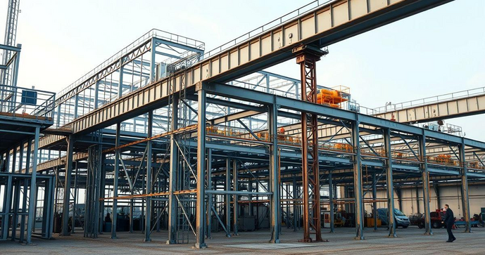 Como Escolher a Melhor Estrutura Metálica Industrial para Seu Projeto Como Escolher a Melhor Estrutura Metálica Industrial para Seu Projeto