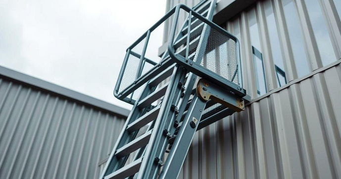 Escada Marinheiro com Proteção: Segurança e Praticidade em Ambientes Elevados Escada Marinheiro com Proteção: Segurança e Praticidade em Ambientes Elevados
