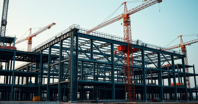Como escolher a melhor estrutura metálica industrial para sua obra Como escolher a melhor estrutura metálica industrial para sua obra