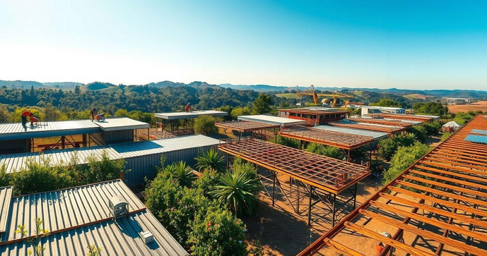 Como escolher a plataforma metálica para telhado ideal para sua construção Como escolher a plataforma metálica para telhado ideal para sua construção