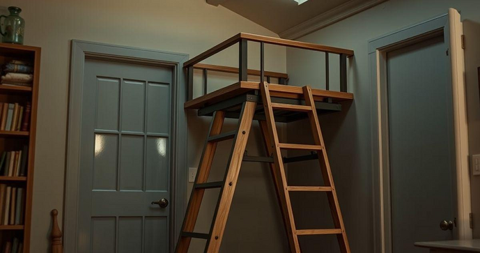 Escada marinheiro com plataforma: como escolher a melhor para sua casa Escada marinheiro com plataforma: como escolher a melhor para sua casa