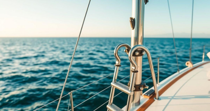Escada marinheiro: Como escolher a ideal para sua embarcação Escada marinheiro: Como escolher a ideal para sua embarcação