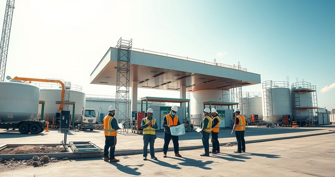 Como Realizar a Instalação de Postos de Combustíveis de Forma Eficiente Como Realizar a Instalação de Postos de Combustíveis de Forma Eficiente