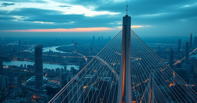 Projetos de Torres Estaiadas: Inovações e Vantagens para Estruturas Modernas Projetos de Torres Estaiadas: Inovações e Vantagens para Estruturas Modernas