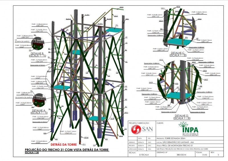Projeto de estrutura metalica
