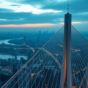 Projetos de Torres Estaiadas: Inovações e Vantagens para Estruturas Modernas Projetos de Torres Estaiadas: Inovações e Vantagens para Estruturas Modernas
